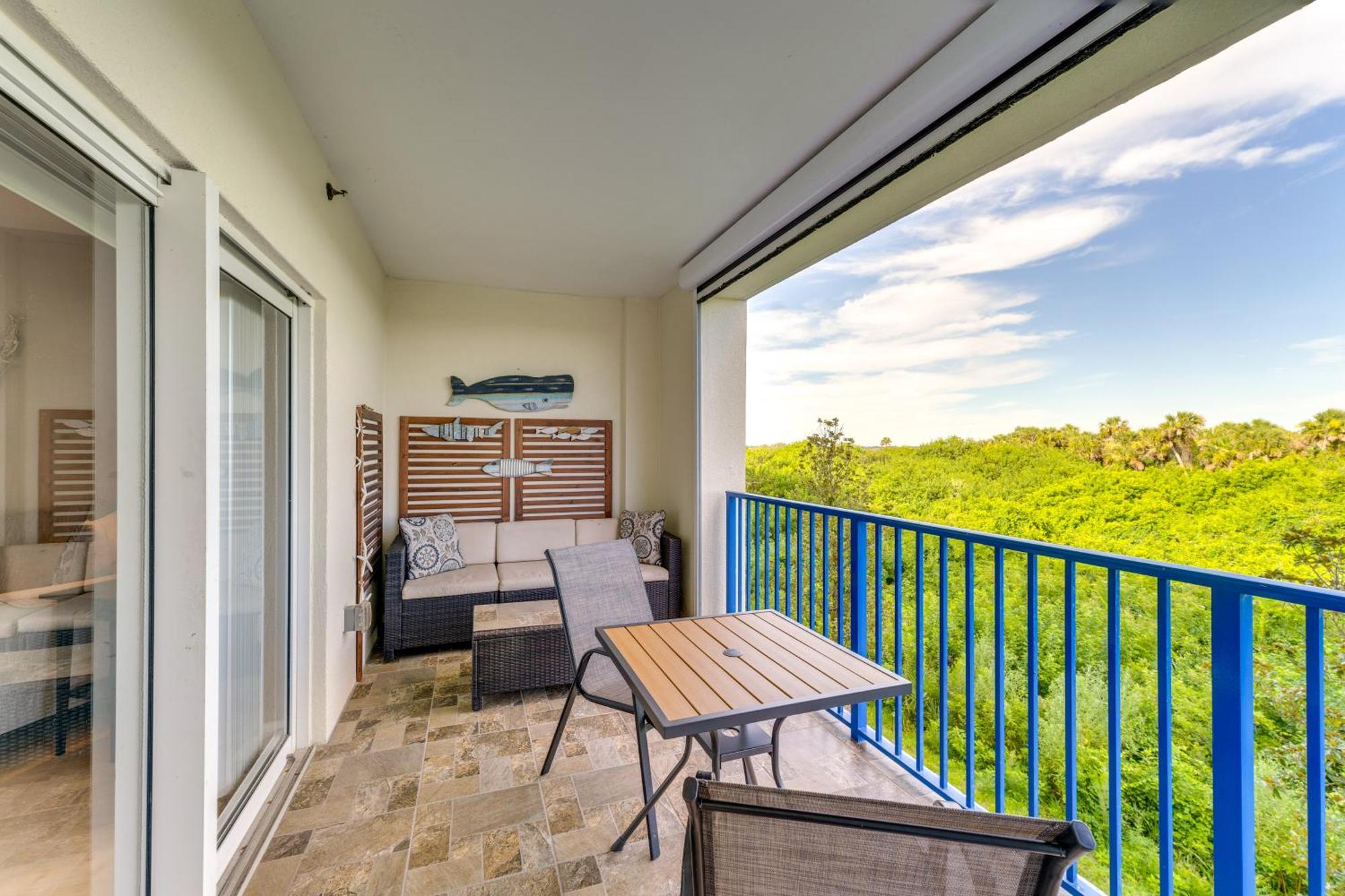 New Smyrna Beach Condo With Balcony And Pool Access Kültér fotó