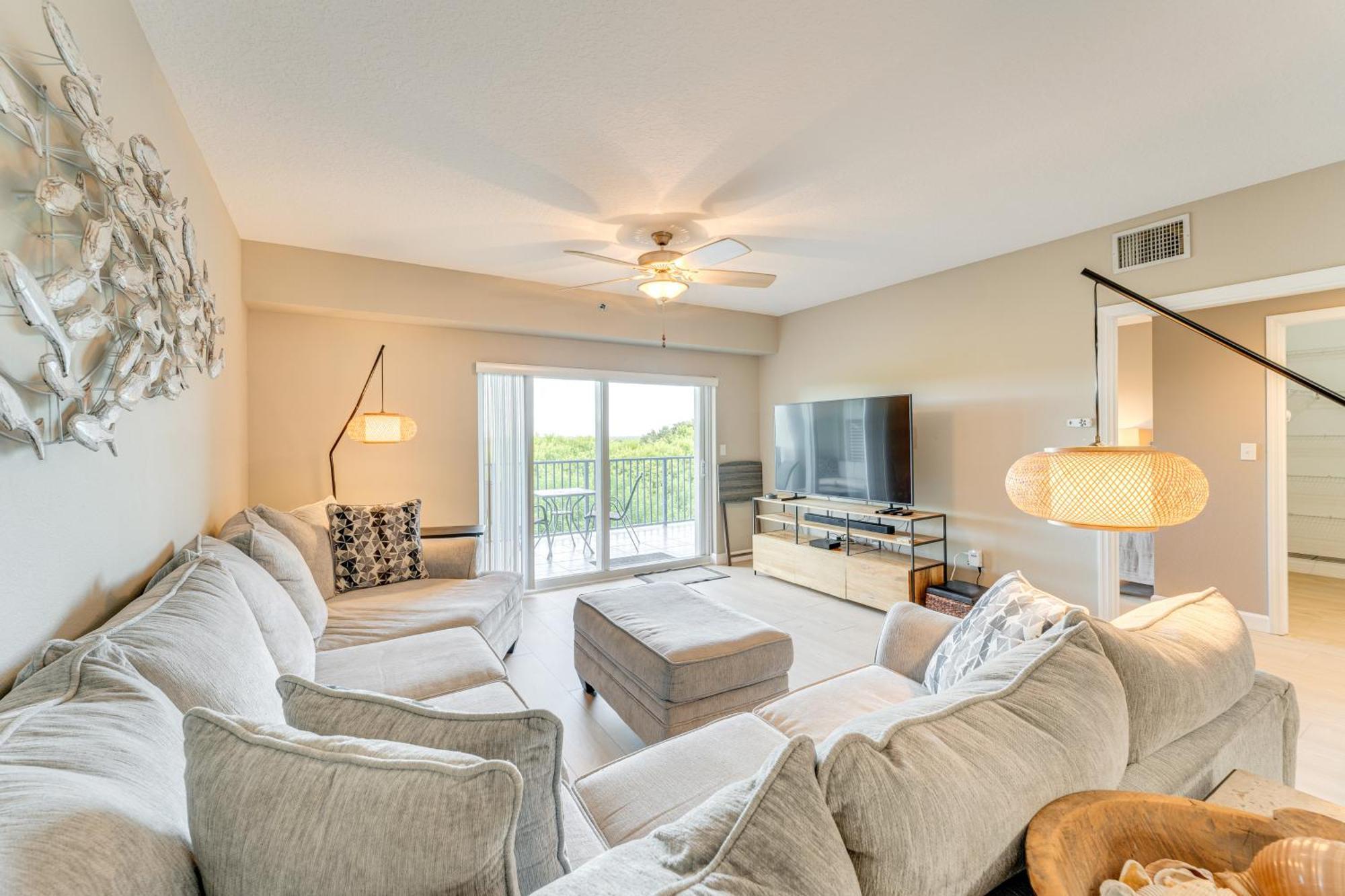New Smyrna Beach Condo With Balcony And Pool Access Kültér fotó